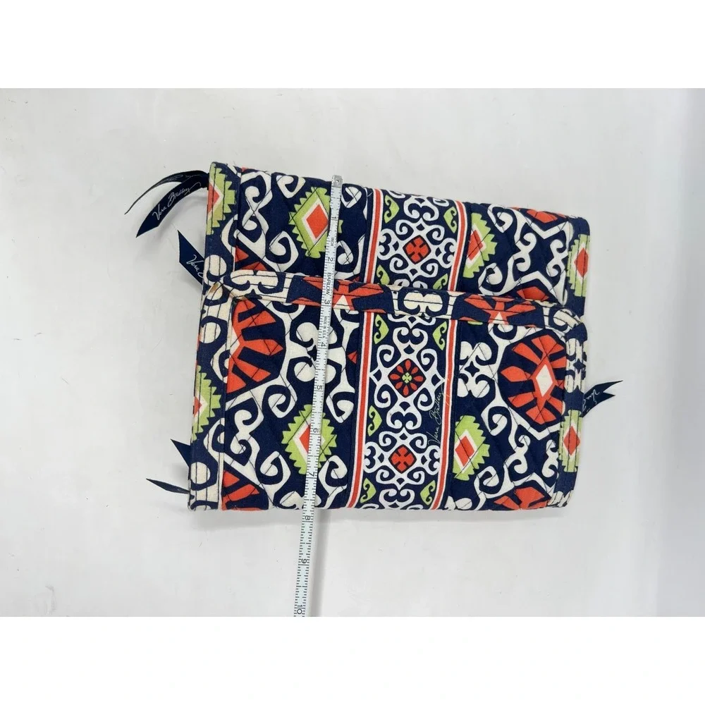 Vera Bradley Travel Jewelry Case Folio Book Sun Valley Pattern